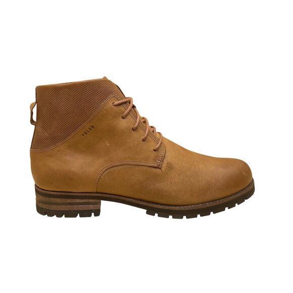 Velez Men’s Brown Leather Lace-Up Rugged Sole Artisan Ankle Boots  Size 43 main image 6